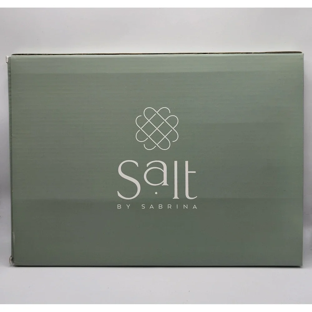 Salt by Sabrina Acrylic Clipboard Silver Clip Clear Office Desk New Sealed